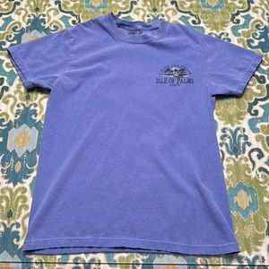 blue isle of palms tee
